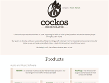 Tablet Screenshot of cockos.com